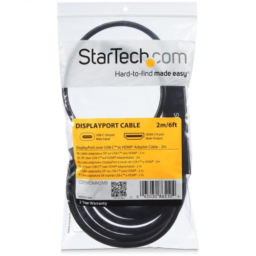 StarTech.com USB C To HDMI Cable   3 Ft / 1m   USB C To HDMI 4K 60Hz   USB Type C To HDMI   Computer Monitor Cable Alternate-Image4/500