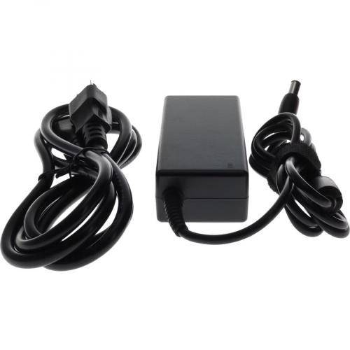 Dell F7970 Compatible 65W 19.5V At 3.34A Black 7.4 Mm X 5.0 Mm Laptop Power Adapter And Cable Alternate-Image4/500