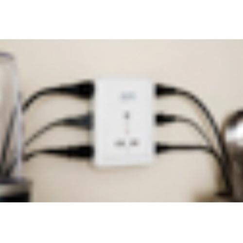 APC By Schneider Electric Essential SurgeArrest 6 Outlet Wall Mount With USB, 120V Alternate-Image4/500