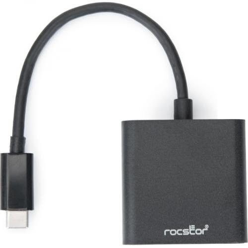 Rocstor 6 Inch Premium USB C To VGA Adapter Converter Alternate-Image4/500