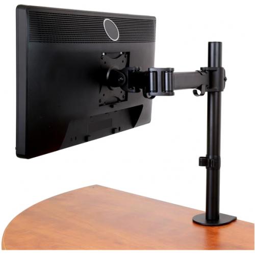 StarTech.com Desk Mount Monitor Arm 34" (17.6lb/8kg) VESA Displays, Articulating Monitor Pole Mount, Height Adjustable, Clamp/Grommet Alternate-Image4/500