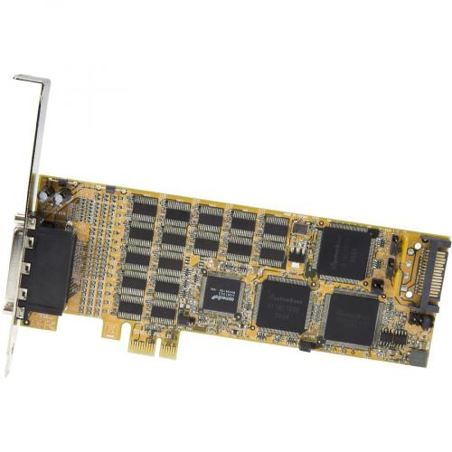 StarTech.com 16 Port PCI Express Serial Card   Low Profile   High Speed PCIe Serial Card With 16 DB9 RS232 Ports Alternate-Image4/500
