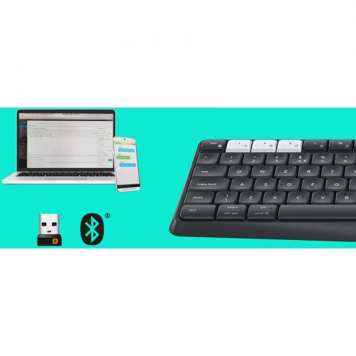 Logitech K375s Multi Device Wireless Keyboard And Stand Combo Alternate-Image4/500