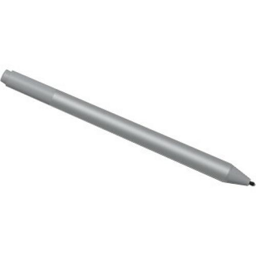 Microsoft Surface Pen Platinum   Tilt The Tip To Shade Your Drawings   Writes Like Pen On Paper   Sketch, Shade, And Paint With Artistic Precision   Ink Flows Out In Real Time With No Lag Or Latency   Rubber Eraser Rubs Away Your Mistakes Easily Alternate-Image4/500