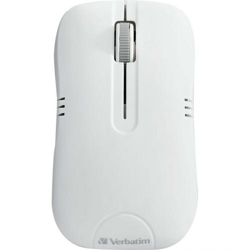 Verbatim Wireless Notebook Optical Mouse, Commuter Series   Matte White Alternate-Image4/500