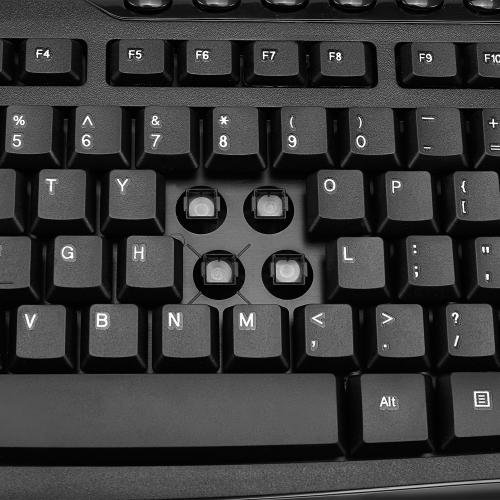 Adesso EasyTouch AKB 133CB Desktop USB Multimedia Keyboard And Mouse Combo Alternate-Image4/500