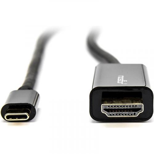 Rocstor 6Ft USB C To HDMI Male To Male 4K Cable Supports Up To 4K 60Hz Black Alternate-Image4/500