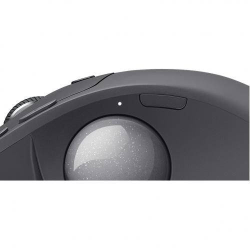 Logitech MX ERGO PLUS Advanced Wireless Trackball for PC MAC extra 10° wedge - antonline.com