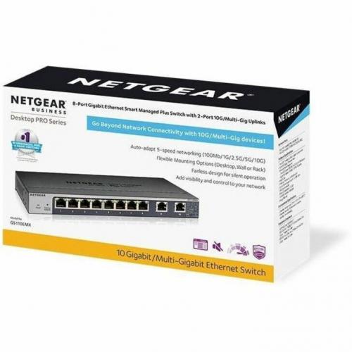 Netgear GS110EMX Ethernet Switch Alternate-Image4/500