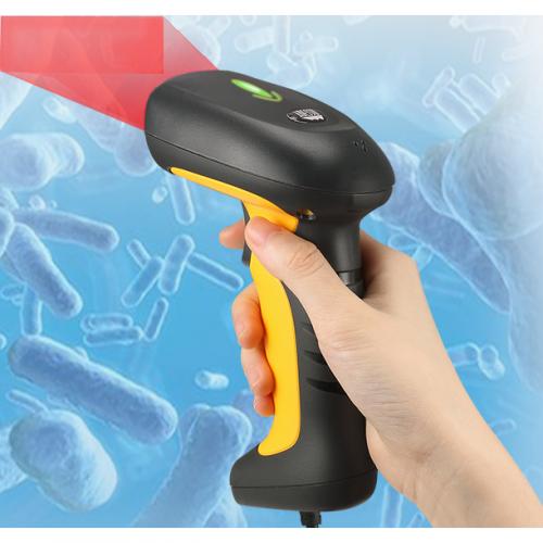 Adesso NuScan 5200TU  Antimicrobial & Waterproof 2D Barcode Scanner Alternate-Image4/500
