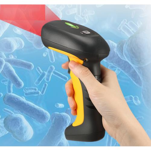 Adesso NuScan 5200TR   2.4GHz RF Wireless Antimicrobial & Waterproof 2D Barcode Scanner Alternate-Image4/500