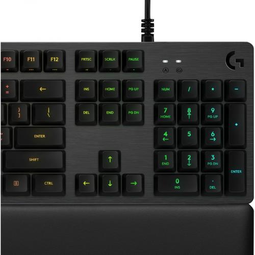 Logitech G513 Lightsync RGB Mechanical Gaming Keyboard Alternate-Image4/500