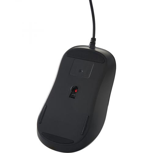 Verbatim Silent Corded Optical Mouse   Black Alternate-Image4/500