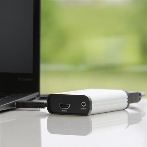 StarTech.com HDMI To USB C Video Capture Device UVC 1080p 60fps   External USB 3.0 HDMI Audio/Video Capture/Live Streaming   HDMI Recorder Alternate-Image4/500