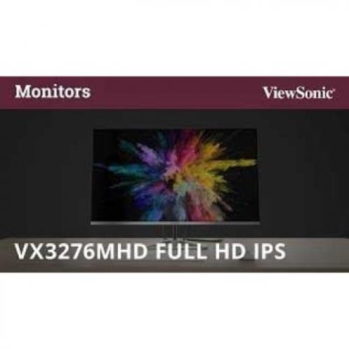 Viewsonic VX3276 Mhd 31.5" Full HD LED LCD Monitor   16:9   Metallic Silver Alternate-Image4/500