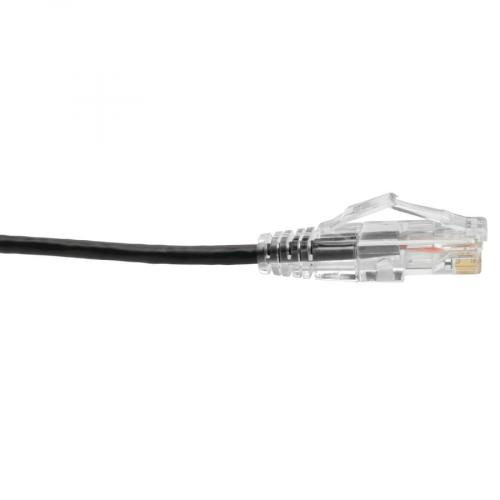 Eaton Tripp Lite Series Cat6 Gigabit Snagless Slim UTP Ethernet Cable (RJ45 M/M), PoE, Black, 6 Ft. (1.83 M) Alternate-Image4/500