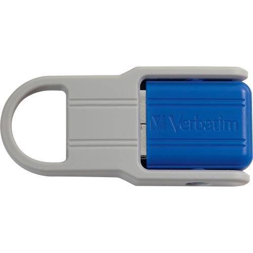 32GB Store 'n' Flip&reg; USB Flash Drive   2pk   Blue, Mint Alternate-Image4/500