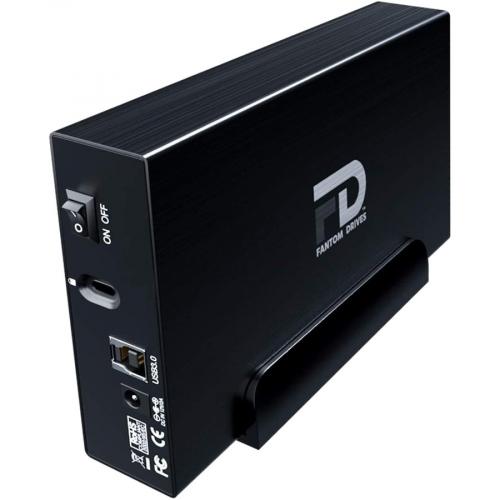 Fantom Drives 14TB External Hard Drive   GFORCE 3   USB 3, Aluminum, Black, GF3B14000U Alternate-Image4/500