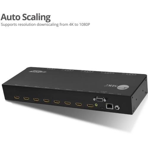 SIIG 4x4 HDMI 2.0 4K HDR Matrix Switch With Cloud Control Alternate-Image4/500