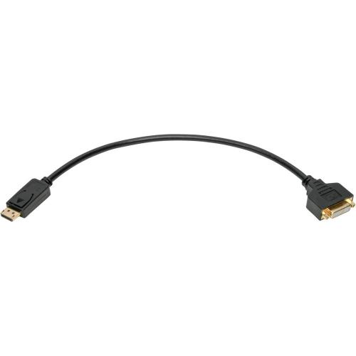 Tripp Lite DisplayPort To DVI Adapter Converter Cable M/F 1080p Black 1ft Alternate-Image4/500