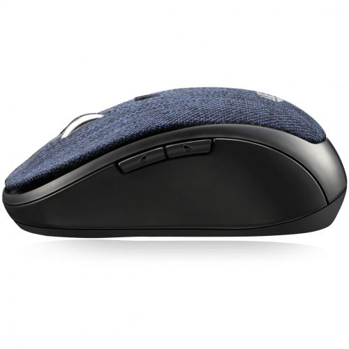 Adesso IMouse S80L   Wireless Fabric Optical Mini Mouse (Blue) Alternate-Image4/500