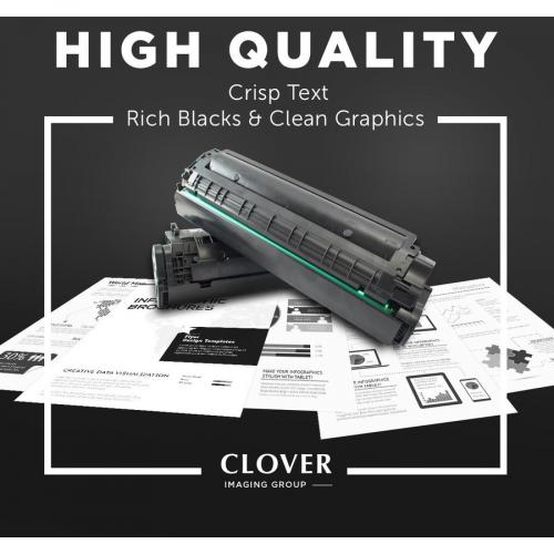 Clover Technologies Remanufactured Toner Cartridge   Alternative For HP 80A, 80X   Black Alternate-Image4/500