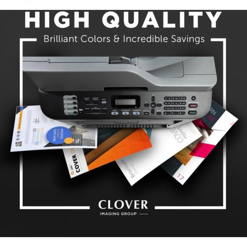 Clover Remanufactured Toner Cartridge Replacement For Xerox 106R02227 | Yellow | High Yield Alternate-Image4/500