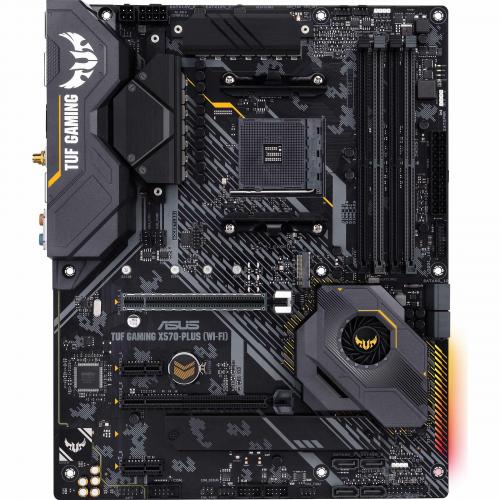 TUF GAMING X570 PLUS (WI FI) Desktop Motherboard   AMD X570 Chipset   Socket AM4   ATX Alternate-Image4/500