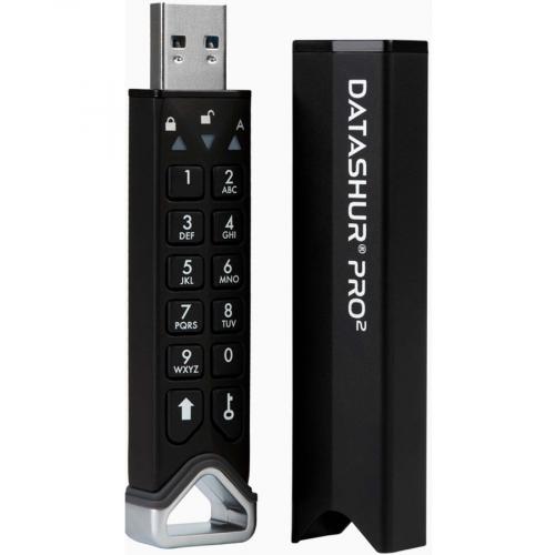 IStorage DatAshur PRO2 64 GB | Secure Flash Drive | FIPS 140 2 Level 3 Certified | Password Protected | Dust/Water Resistant | IS FL DP2 256 64 Alternate-Image4/500