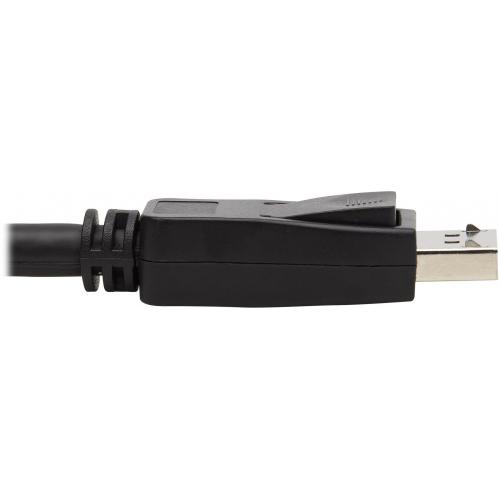 Tripp Lite By Eaton Dual DisplayPort KVM Cable Kit   DP, USB, 3.5 Mm Audio (3xM/3xM) + DP (M/M), 4K, 4:4:4, 6 Ft. (1.83 M), Black Alternate-Image4/500