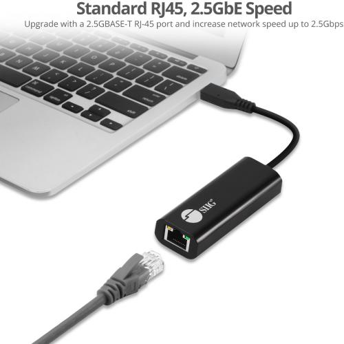 SIIG USB C To 2.5G Ethernet Adapter Alternate-Image4/500