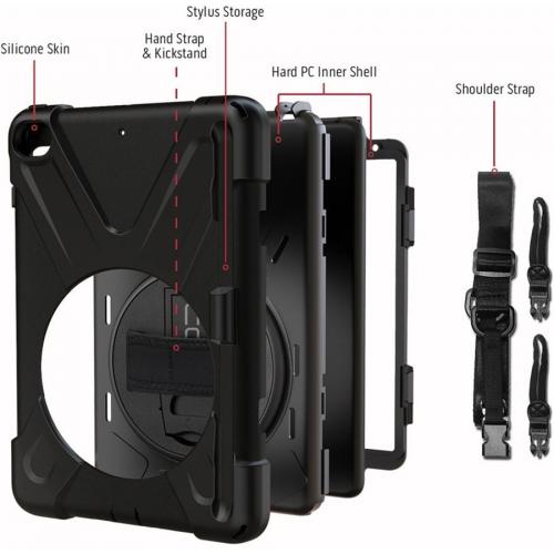 CODi Rugged Carrying Case For IPad Mini 5 And The IPad Mini 4 Alternate-Image4/500
