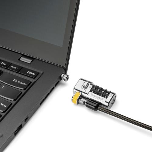 Kensington ClickSafe Universal Combination Laptop Lock   Master Coded Alternate-Image4/500