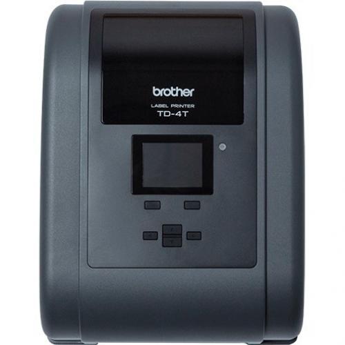 Brother TD 4750TNWB Desktop Direct Thermal/Thermal Transfer Printer   Monochrome   Label Print   Ethernet   USB   Serial   Bluetooth Alternate-Image4/500