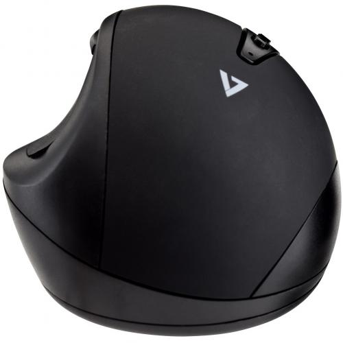 V7 Wireless Ergonomic 7 Button/Adjustable DPI Mouse  MW400   Black Alternate-Image4/500