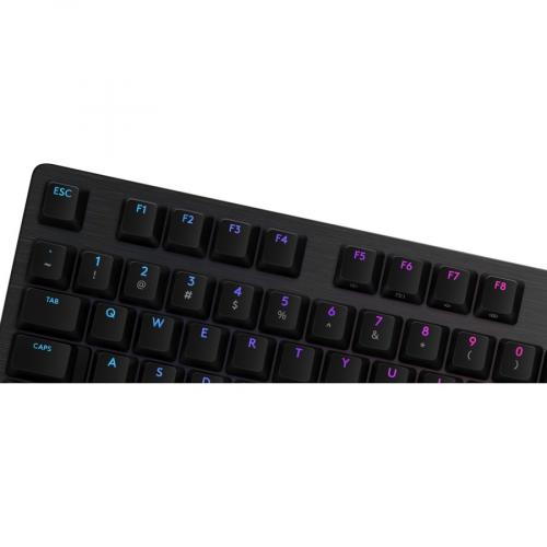 Logitech G512 RGB Mechanical Gaming Keyboard, GX Blue, USB Passthrough Alternate-Image4/500