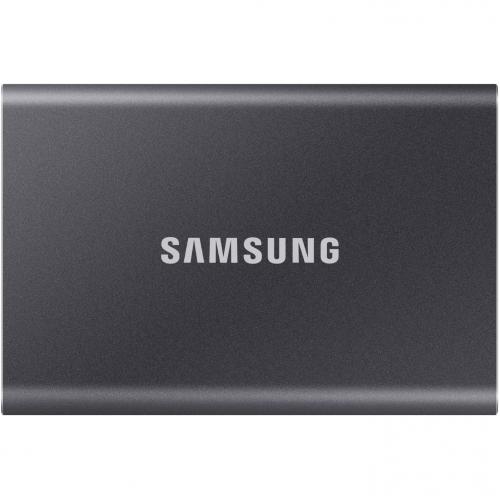 Samsung T7 MU PC500T/AM 500 GB Portable Solid State Drive   External   PCI Express NVMe   Titan Gray Alternate-Image4/500