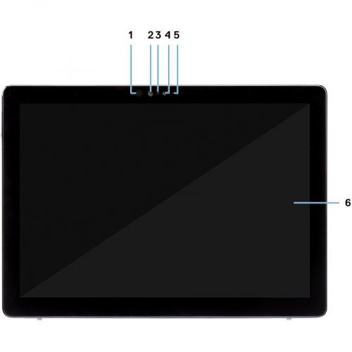 Dell Latitude 7000 7210 Tablet   12.3" WUXGA   8 GB   256 GB SSD   Windows 10 Pro 64 Bit   Titan Gray   TAA Compliant Alternate-Image4/500