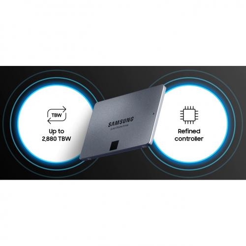 Samsung 870 QVO 2 TB Solid State Drive   2.5" Internal   SATA (SATA/600) Alternate-Image4/500
