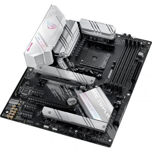 Asus ROG Strix B550 A GAMING Desktop Motherboard   AMD Chipset   Socket AM4   ATX Alternate-Image4/500
