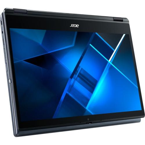Acer P414RN 51 TMP414RN 51 54QW 14" Touchscreen Convertible 2 In 1 Notebook   Full HD   1920 X 1080   Intel Core I5 11th Gen I5 1135G7 Quad Core (4 Core) 2.40 GHz   8 GB Total RAM   512 GB SSD   Slate Blue Alternate-Image4/500