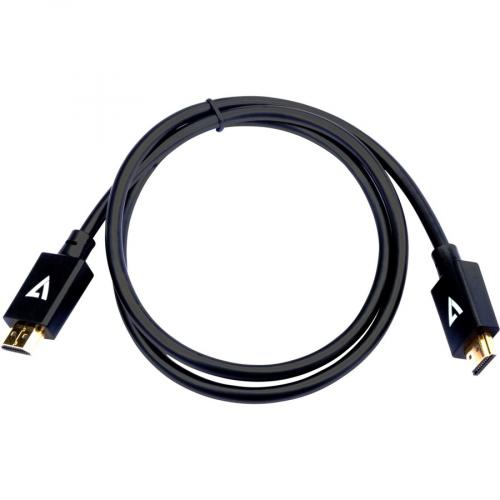 V7 Black Video Cable Pro HDMI Male To HDMI Male 1m 3.3ft Alternate-Image4/500