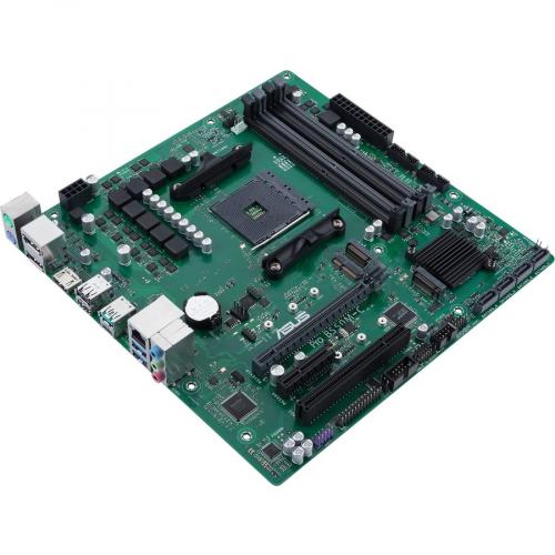 Asus PRO B550M C/CSM Desktop Motherboard   AMD B550 Chipset   Socket AM4   Micro ATX Alternate-Image4/500