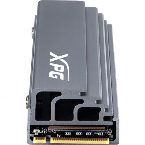 XPG GAMMIX S70 1 TB Rugged Solid State Drive   M.2 2280 Internal   PCI Express NVMe (PCI Express NVMe 4.0 X4) Alternate-Image4/500