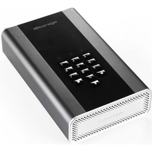 IStorage DiskAshur DT2 18 TB Secure Encrypted Desktop Hard Drive | FIPS Level 3 | Password Protected | Dust/Water Resistant. IS DT2 256 18000 C X Alternate-Image4/500