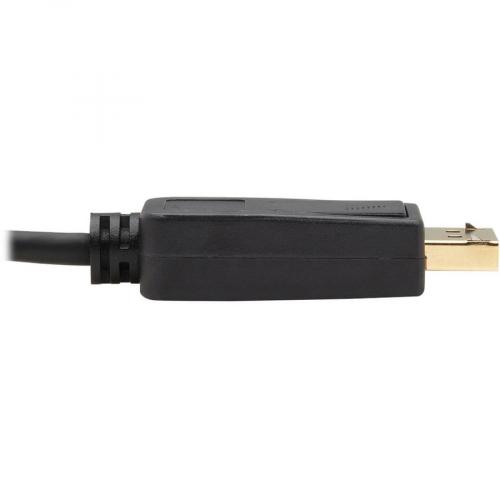 Eaton Tripp Lite Series USB C To DisplayPort Bi Directional Active Adapter Cable (M/M), 4K 60 Hz, HDR, Locking DP Connector, 3 Ft. (0.9 M) Alternate-Image4/500