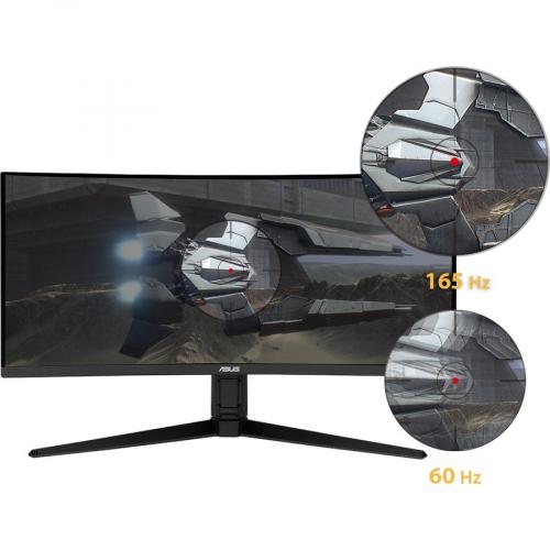TUF VG34VQL1B 34" WQHD Curved Screen LED Gaming LCD Monitor   21:9   Black Alternate-Image4/500