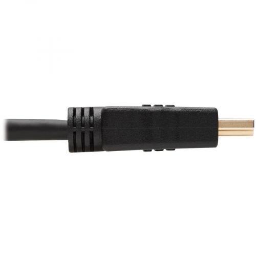 Eaton Tripp Lite Series Safe IT HDMI To DVI D Single Link Antibacterial Adapter Cable (M/M), 1080p 60 Hz, Black, 6 Ft. (1.8 M) Alternate-Image4/500