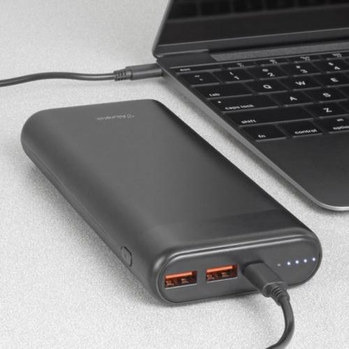 Aluratek 20,000mAh 65W Fast Charge PD Power Bank With USB Type C Alternate-Image4/500