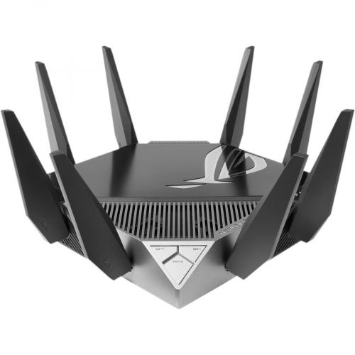 Asus ROG Rapture GT AXE11000 Wi Fi 6 IEEE 802.11ax Ethernet Wireless Router Alternate-Image4/500